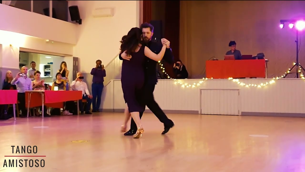 Esref Tekinalp and Vanessa Gauch at Los Amigos London (1/4)