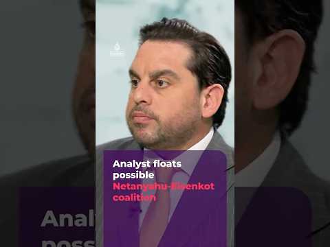 Former PLO official says Netanyahu-Eisenkot coalition could be possible | AJ #shorts