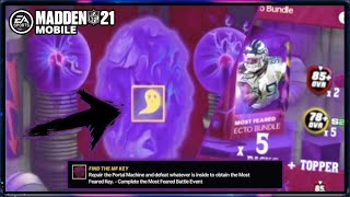 COMPLETING THE MOST FEARED PORTAL BATTLE! & MF ECTO BUNDLE OPENING | Madden NFL Mobile 21 Ep 12