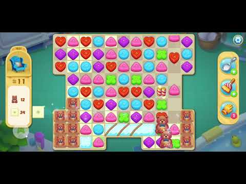 행복의저택/Matchington mansion Level 1821 Lose Boosters/Puzzle/Matchington/mansion