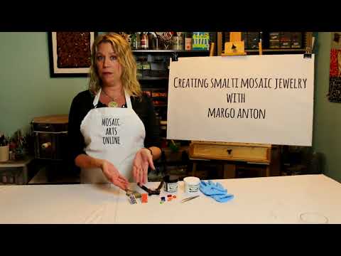 Creating Smalti Mosaic Jewelry with Margo Anton
