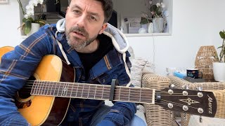 How to play Lying In The Sun Stereophonics guitar tutorial