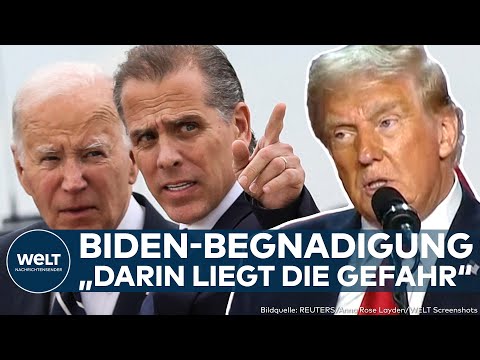 JOE BIDEN: "Politische Bombe!" US-Präsident begnadigt seinen Sohn Hunter nun doch überraschend