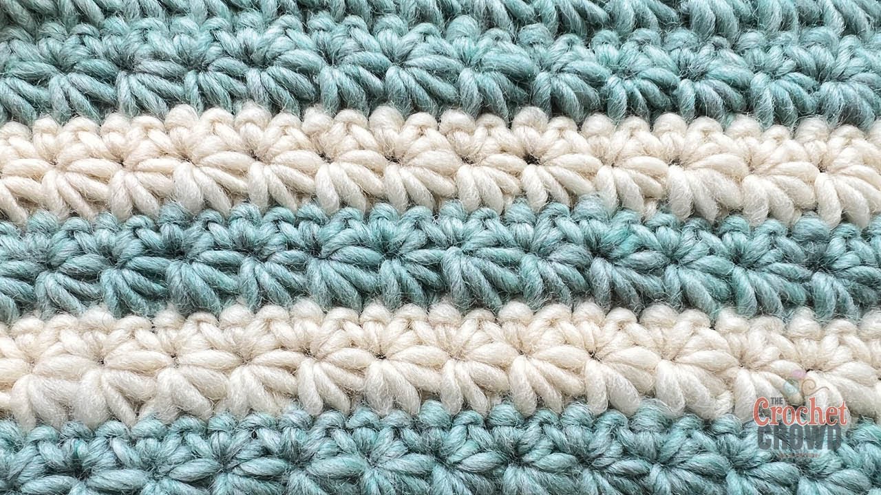 How To Crochet Star Stitch Easily For Beginners