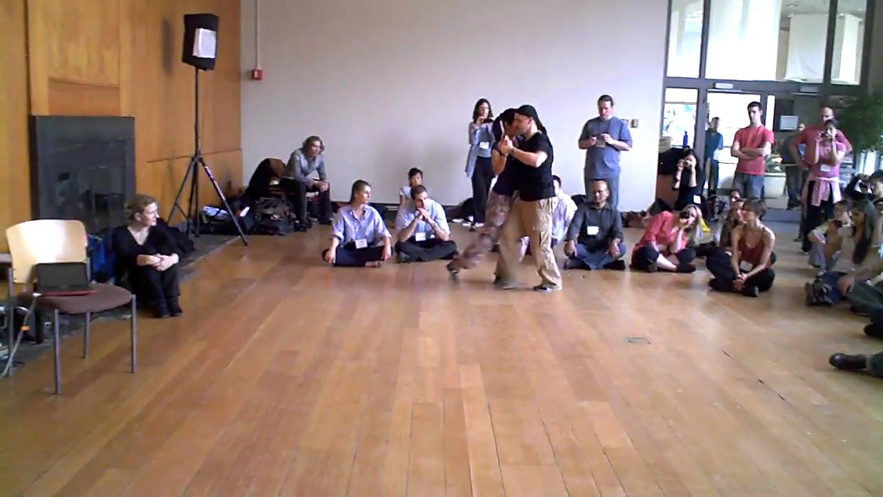 Homer & Cristina Ladas Colgada workshop @ Yale Tango festival 2011