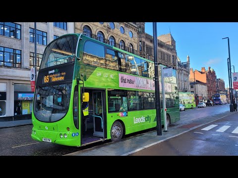 [HD WS] First "LeedsCity" 37506 (YN08 PNF) On The 65