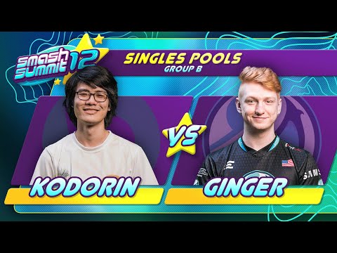 KoDoRiN vs Ginger - Singles Pools: Group B - Smash Summit 12 | Marth vs Falco