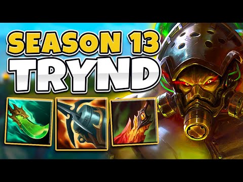 New Season 13 Tryndamere Build Gives You A Broken Amount Of AD! (1 Hit = 1 Kill)