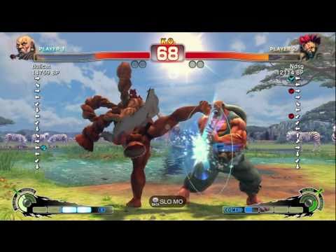 Bullcat [Gouken] vs Fujino [Akuma] SSF4 Japanese Online Ranked Matches - TRUE-HD