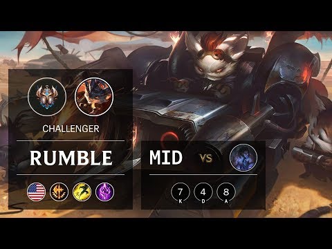 Rumble Mid vs Sylas - NA Challenger Patch 9.23