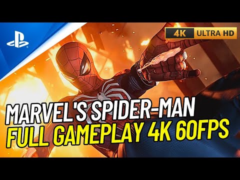 Marvel's Spider-Man Remastered - Full Game Gameplay Walkthrough - 4K 60FPS UHD (PS5)