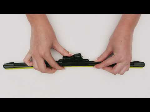 How to install wiper blades on a Narrow PTB Arm