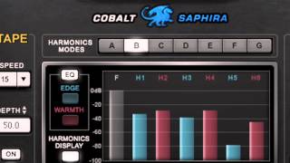 Video thumbnail for Waves Cobalt Saphira-Harmonic Plugin by Tank “Tank J” J