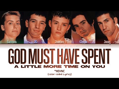 *NSYNC - [God Must Have Spent] A Little More Time On You (Color Coded Lyrics)