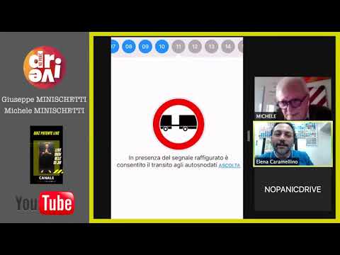 QUIZ PATENTE LIVE Ore 15.30 Argomento i SEGNALI DI DIVIETO (cattivi)