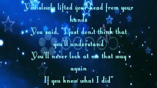 Oh My Dear Tenth Avenue North lyrics on screen