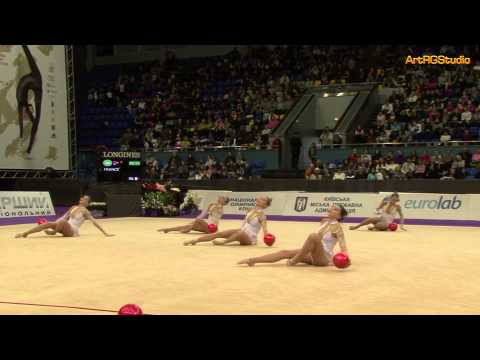 Team France (FRA) 5 Balls - 2012 World Cup Kiev "Deriugina Cup" 2012-03-18 - HD1080