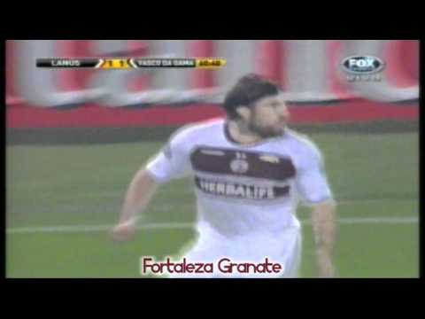 Lanús 2 - Vasco da Gama 1 (60' Gol de Mariano Pavone)