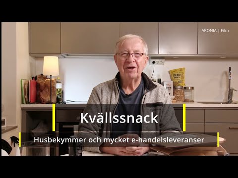 2021-11-09 KVÄLLSSNACK - Husbekymmer och mycket e-handelsleveranser