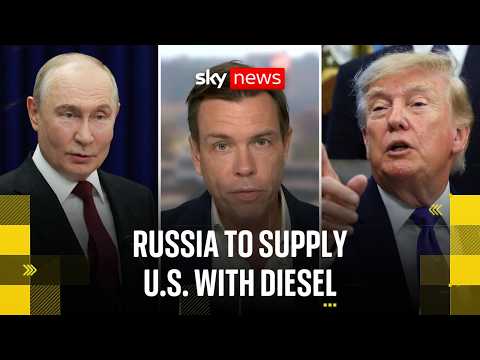 Trump Announces Russian Diesel Deal to Ease U.S. Fuel Prices Amid Ukraine War