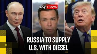 Shock as Trump announces deal that will see Russia supply the US with diesel
