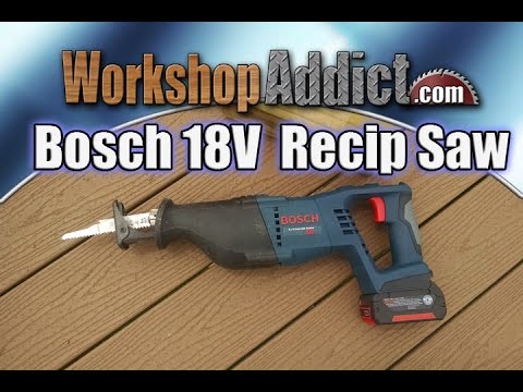 Bosch 18 Volt Reciprocating Saw - CRS180K