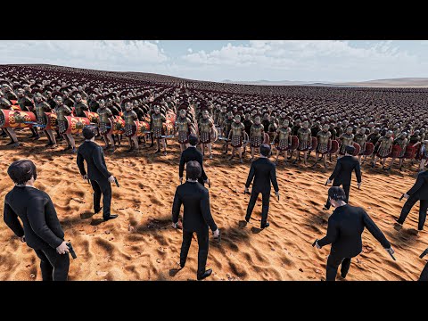 CAN 100 JOHN WICK STOP 1 MILLION ROMAN GENERALS? - Ultimate Epic Battle Simulator 2 UEBS 2
