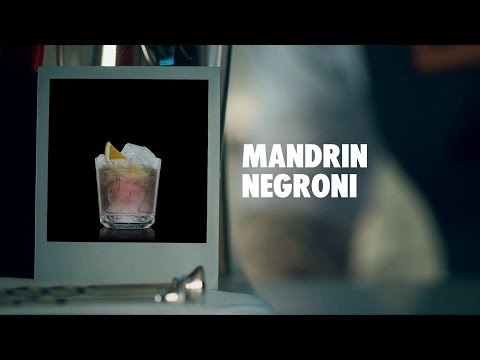 MANDRIN NEGRONI DRINK RECIPE - HOW TO MIX