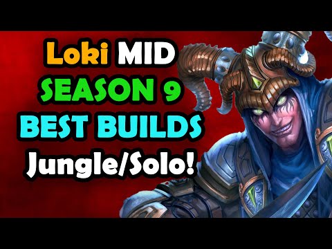 The BEST Loki Builds Conquest (MidSeason 9) - SMITE