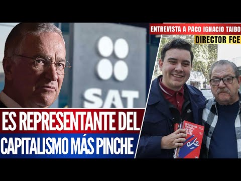 SALINAS PLIEGO PAGA SUS IMPUESTOS: PACO TAIBO LO DESTRUYE POR USURERO