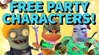 INSTANT PARTY CHARACTERS! | How to Get Free Party Characters! | PvZ Gw2 Infinity Glitch!