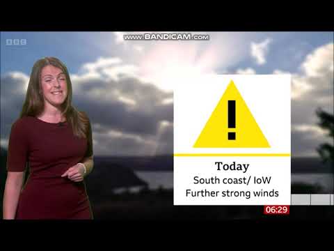 (HD) Alex Osbourne BBC ONE South Today weather March 31st 2023 - 60 fps