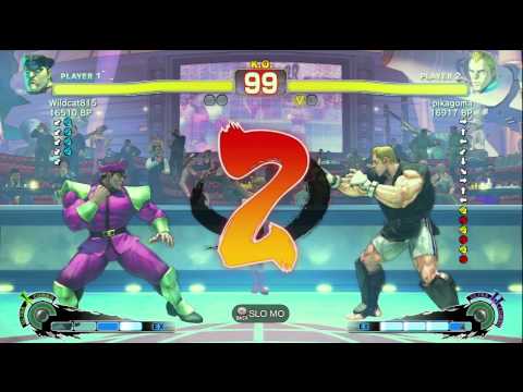 Wildcat815 [Bison] vs pikagoma [Abel] SSF4 Japanese Online Ranked Matches - TRUE-HD