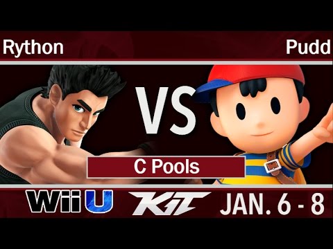 KIT17  - Rython (Little Mac) vs Pudd (Ness) C Pools - Smash 4