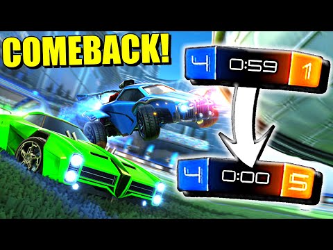 LAVER DET VILDESTE COMEBACK MED EMIL TRIER!! - Dansk Rocket League