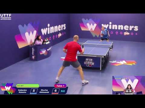 WINners CUP table 1 18.01  Gubenko Maksim - Zhurba Aleksandr 17:30