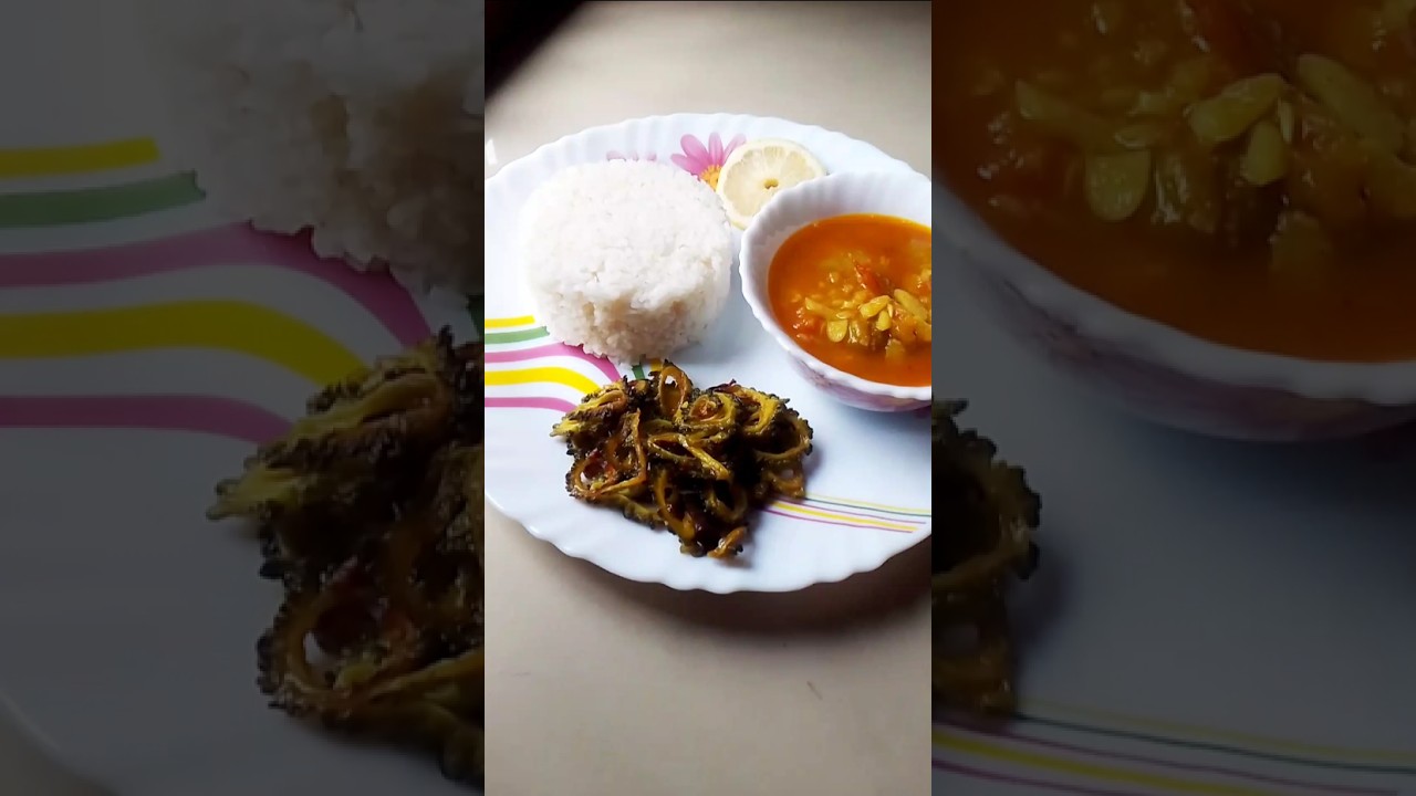 Simple Veg Lunch Thali🍛#shorts#viral# lunch#youtubeshorts