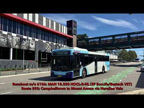 Busabout m/o 6106: MAN A69 18.320 HOCL-R-NL (ZF EcoLife/Bustech VST)