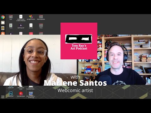Marlene Santos: Webcomic artist - Tom Ray's Art Podcast