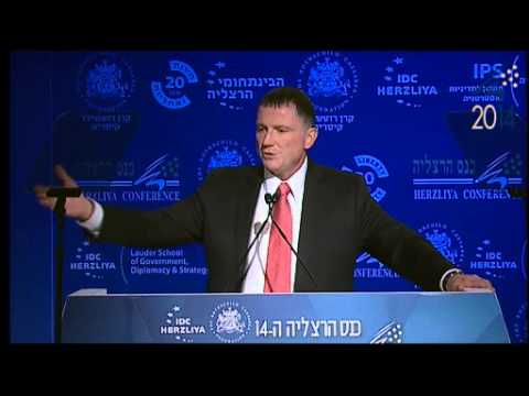 MK Yoel (Yuli) Edelstein, Speaker of the Knesset, speaking at the 14th Annual Herzliya Conference