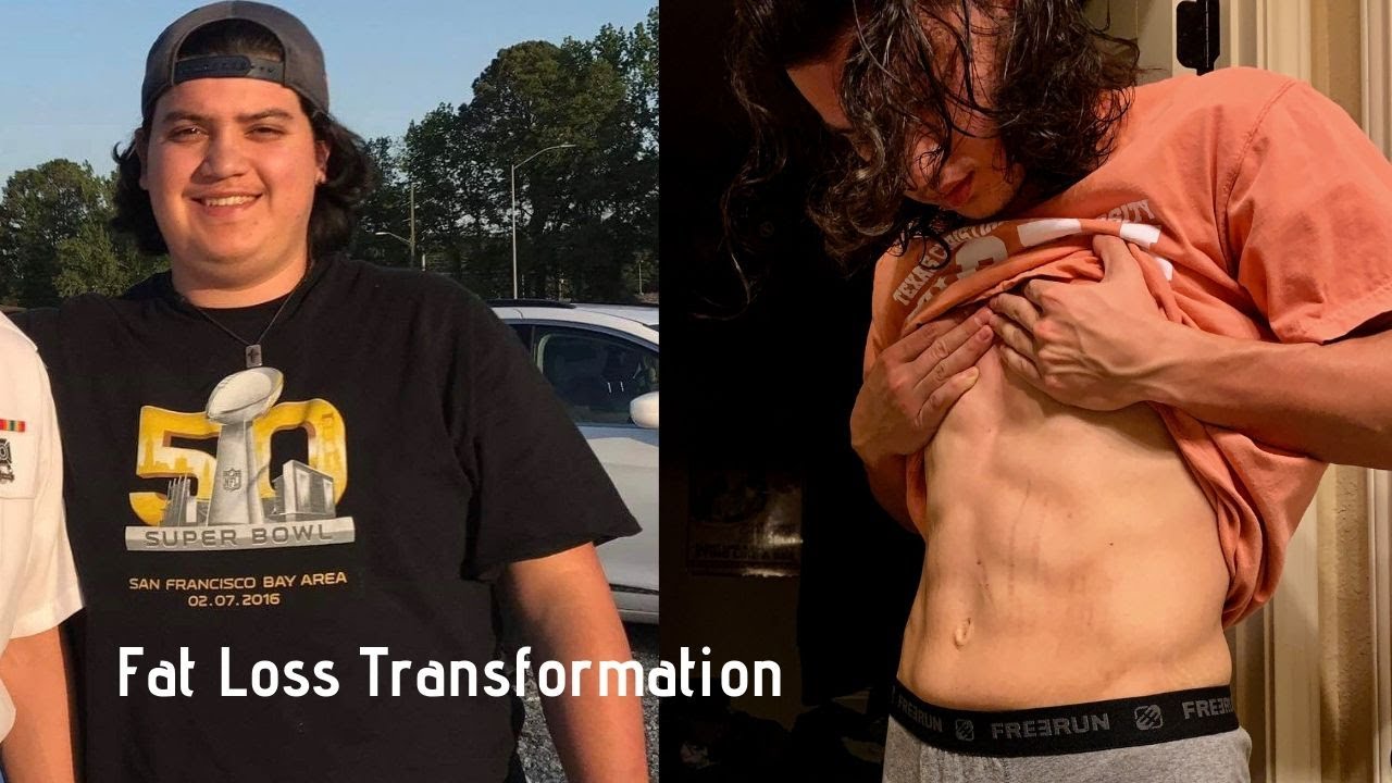 AMAZING FAT LOSS TRANSFORMATION | 21-23 YEARS OLD | 289 lbs - 168 lbs | JOURNEY TO AESTHETICS