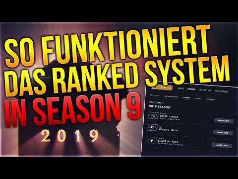So Funktioniert das Ranked System in Season 9! [League of Legends] [Deutsch / German]