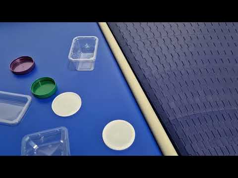 Nastro trasportatore con rulli condotti Conveyor belt with conducted rollers