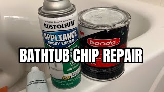 How to repair a Chip in a Bathtub| DIY Bathtub Chip Repair | DP Tubs