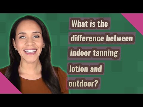 YouTube video about: Can you use tanning bed lotion outside?