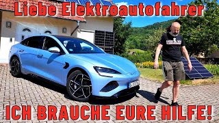 Liebe Elektroautofahrer, ICH BRAUCHE EURE HILFE! 🙈