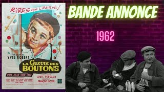 Bande Annonce du Film La Guerre des Boutons - 1962 - Yves Robert - Jean Richard - Yvette Etiévant