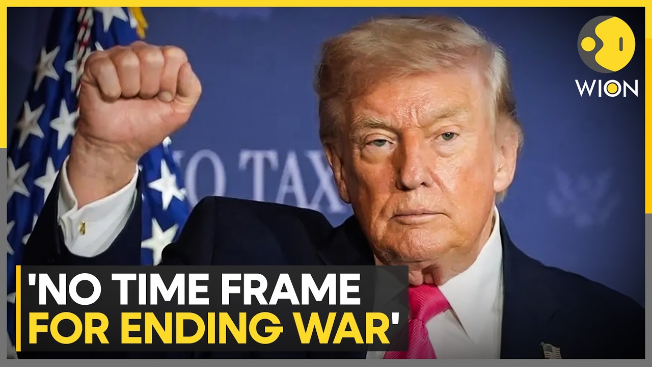 US-Iran War: US President Says No Deadline Set For Iranian Peace Proposal | WION