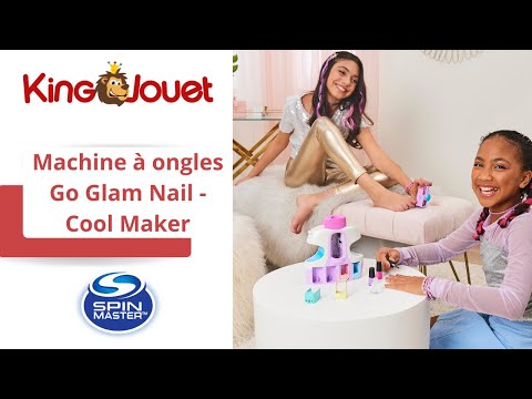 COOL MAKER - Go Glam U-nique Nail Salon - 6061175 - Machine à ongles pour  enfant Avec Vernis - 120 motifs à réaliser pour Manucure
