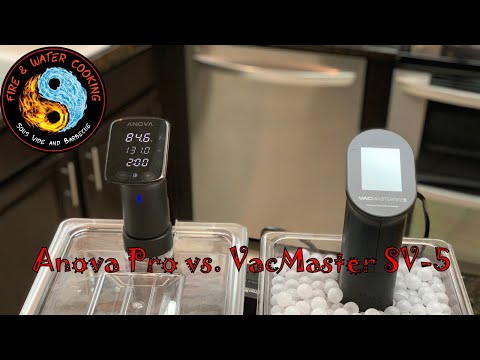 ANOVA – biologiškai skaidulinių maišelių ritinėliai – 2 vnt. pakuotė – skirti „Sous vide“ ruošimui video